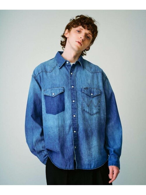 Tk Takeo Kikuchi Wrangler For Tk Takeo Kikuchi デニムウエスタンシャツ Rakuten Fashion 楽天ファッション 旧楽天ブランドアベニュー Bk0447