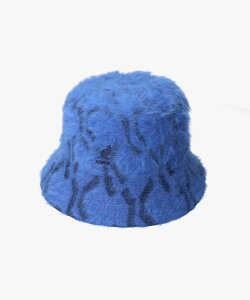�ySALE�^40%OFF�zKANGOL KANGOL FURGORA NEW WAVE LAHINCH �I�[�o�[���C�h �X�q �n�b�g �u���[ �u���b�N�y���������z
