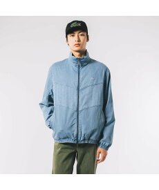 【SALE／40%OFF】LACOSTE ストレッチデニムトラックジャケット ラコステ ジャケット・アウター デニムジャケット ブルー【送料無料】