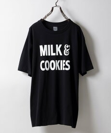 NUMBER (N)INE MILK&COOKIES T-SHIRT ナンバーナイン トップス カットソー・Tシャツ ホワイト ブラック【送料無料】