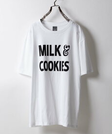 NUMBER (N)INE MILK&COOKIES T-SHIRT ナンバーナイン トップス カットソー・Tシャツ ホワイト ブラック【送料無料】