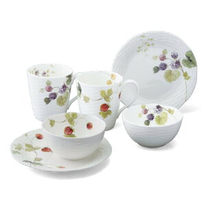 NARUMI 【公式】ルーシーガーデン カジュアルセット 2人用 ナルミ 食器・調理器具・キッチン用品 食器・皿【送料無料】