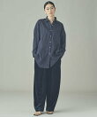 シャイニーストライプシャツ