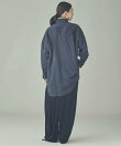シャイニーストライプシャツ
