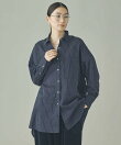 シャイニーストライプシャツ