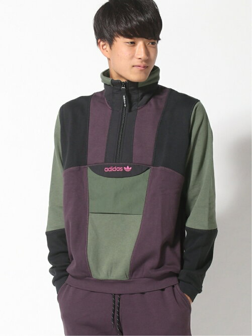 Adidas アドベンチャーフィールド ハーフジップ スウェット アディダスオリジナルス Rakuten Fashion 楽天ファッション 旧楽天ブランドアベニュー Bg2448