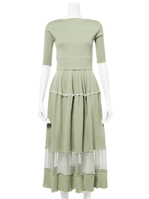 Furfur リブロングワンピース Rakuten Fashion 楽天ファッション 旧楽天ブランドアベニュー By0448