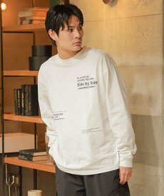 【SALE／40%OFF】BEAMS HEART MEN BEAMS HEART / スプレープリント ロングスリーブ Tシャツ ビームス ハート トップス カットソー・Tシャツ