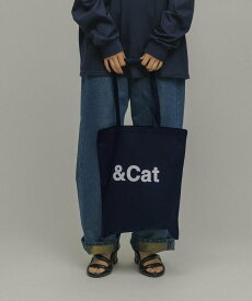 M TO R 【Hoodmart】FOR M DOG & CAT TOTE アダムエロペ バッグ エコバッグ・サブバッグ ブラック ネイビー