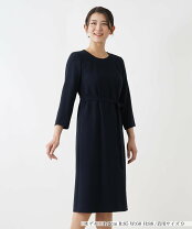 中古】レリアン Leilian 美品 ワンピース フォーマル サマーウール  