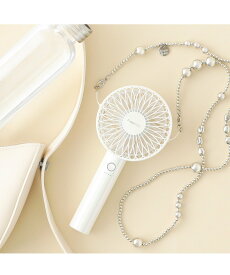 【SALE／20%OFF】Francfranc 2025年モデル フレ ハンディファン オーロラ 携帯・手持ち扇風機 フランフラン インテリア・生活雑貨 扇風機・空気清浄機・加湿器 ホワイト パープル