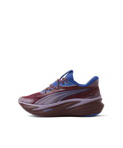 PUMA PUMA MAGMAX NITRO 2 RUBY SHIMMER-ROYAL SAPPHIRE �A�g���X �V���[�Y�E�C �X�j�[�J�[ �p�[�v���y���������z