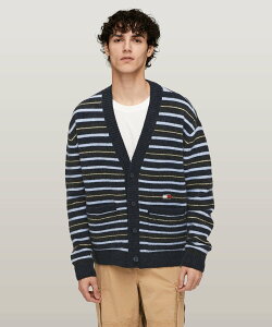 【SALE/50%OFF】TOMMY JEANS ボクシージャカードストライプカーディガン トミーヒルフィガー トップス ニット【送料無料】