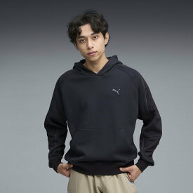 【SALE／51%OFF】PUMA メンズ CORE HERITAGE フーディ プーマ トップス スウェット・トレーナー ブラック【送料無料】