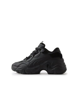 PUMA PUMA PULSAR WEDGE WINTERIZE PUMA BLACK-PUMA BLACK �A�g���X �V���[�Y�E�C �X�j�[�J�[ �u���b�N�y���������z