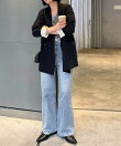 【サイズ展開あり/新色ツイード・チェック】Wテーラージャケット