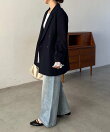 【サイズ展開あり/新色ツイード・チェック】Wテーラージャケット