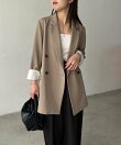 【サイズ展開あり/新色ツイード・チェック】Wテーラージャケット