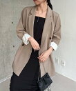 【サイズ展開あり/新色ツイード・チェック】Wテーラージャケット