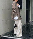 【サイズ展開あり/新色ツイード・チェック】Wテーラージャケット