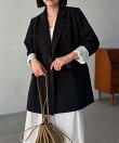 【サイズ展開あり/新色ツイード・チェック】Wテーラージャケット