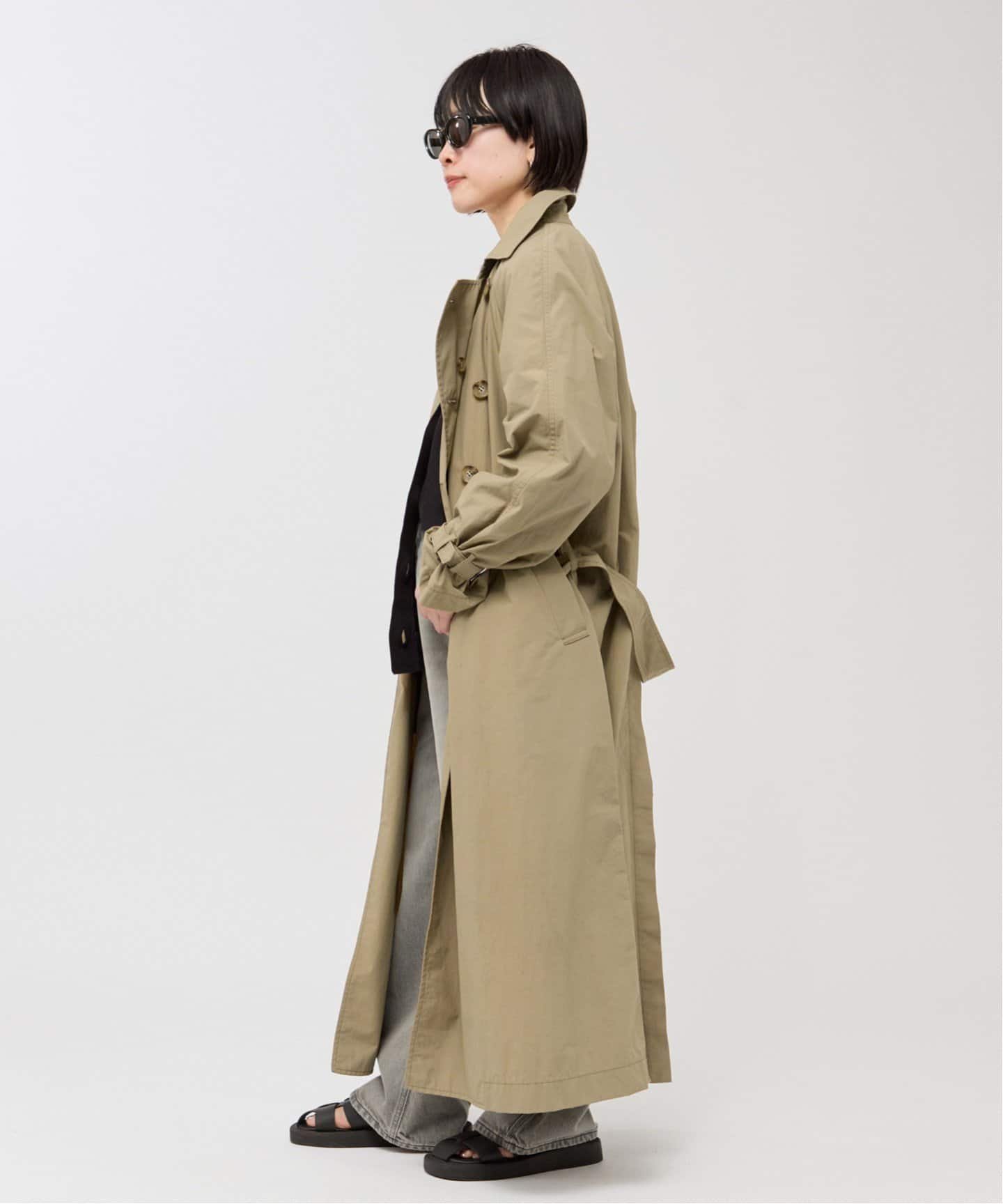 AP STUDIO｜《予約》New ベーシックトレンチコート | Rakuten Fashion 