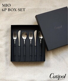 JOURNAL STANDARD FURNITURE 【Cutipol/クチポール】MIO 6P BOX SET ディナーシリーズ 6点セット ジャーナルスタンダードファニチャー 食器・調理器具・キッチン用品 食器・皿 ブラック【送料無料】