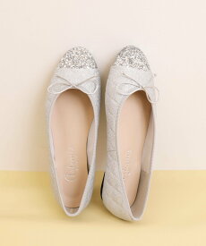 artemis by DIANA つま先グリッター ラメキルティングバレエシューズ アルテミス バイ ダイアナ シューズ・靴 バレエシューズ【送料無料】