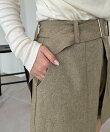 【セットアップ対応】スカートレイヤードショートパンツ