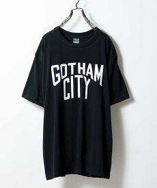 NUMBER (N)INE GOTHAM CITY T-SHIRT ナンバーナイン トップス カットソー・Tシャツ ブラック ホワイト【送料無料】