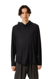 【SALE／40%OFF】ATTACHMENT ウールスムース フードプルオーバー アタッチメント トップス ニット ブラウン ネイビー ブラック【送料無料】