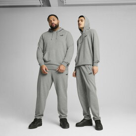 PUMA メンズ ESS NO.1 ロゴ スウェットパンツ プーマ パンツ ジャージ・スウェットパンツ グレー【送料無料】