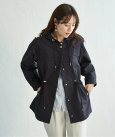 【SALE／50%OFF】ikka 撥水花粉リリースフィールドコート イッカ ジャケット・アウター その他のジャケット・アウター グレー ブルー【送料無料】