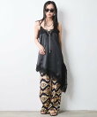 エスニックプリントリラックスパンツ<大きいサイズ有>シックスタイル