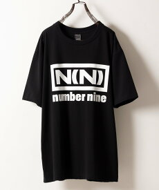 NUMBER (N)INE N(N) number nine_T-SHIRT ナンバーナイン トップス カットソー・Tシャツ ブラック ホワイト【送料無料】