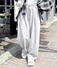 INGNI 【WEB限定】イージースウェットパンツ イング パンツ ジャージ・スウェットパンツ ピンク グレー ブラック ホワイト