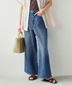 UNITED ARROWS green label relaxing ��CHIHIRO HYODO*green label relaxing�����C�h ���C�g �f�j�� ���i�C�e�b�h�A���[�Y �O���[�����[�x�������N�V���O �p���c �W�[���Y�E�f�j���p���c �z���C�g �x�[�W���y��