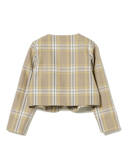 B Ming Life Store By Beams B Ming By Beams フォーマル チェック ボレロ 21fo 100 130cm ビームス Rakuten Fashion 楽天ファッション 旧楽天ブランドアベニュー Cc4453