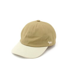 Maison Kitsune MAISON KITSUNE/(U)TONAL PROFILE FOX 6P CAP メゾン キツネ 帽子 キャップ ブラウン【送料無料】