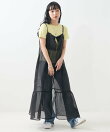 シアーリップ マキシ 2WAY ワンピース 24SS