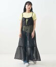 シアーリップ マキシ 2WAY ワンピース 24SS