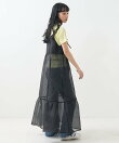 シアーリップ マキシ 2WAY ワンピース 24SS