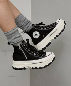 CONVERSE ALL STAR TREKWAVE Z HI ����W�J �t���[�N�X�X�g�A �V���[�Y�E�C �X�j�[�J�[ �u���b�N �p�[�v���y���������z
