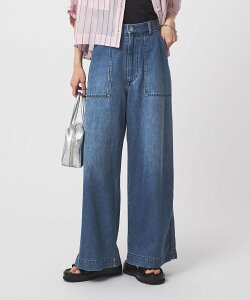 UNITED ARROWS green label relaxing ��CHIHIRO HYODO*green label relaxing���x�C�J�[ ���C�g �f�j�� ���i�C�e�b�h�A���[�Y �O���[�����[�x�������N�V���O �p���c �W�[���Y�E�f�j���p���c �z���C�g �l�C�r�[�y