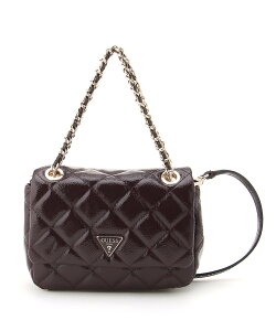 GUESS GUESS/(W)JULIET Mini Flap Bag �Q�X �o�b�O �V�����_�[�o�b�O ���b�h�y���������z