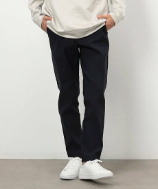 【SALE／37%OFF】COMME CA ISM ストレッチ ツイル 裏起毛 テーパード スラックス コムサイズム パンツ スラックス・ドレスパンツ グレー ベージュ ブラック