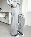綿100%ヘビーウェイト裏毛ストレートスウェットパンツ