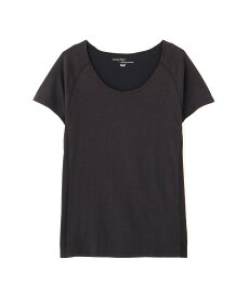 NANO universe Anti Soaked(R) Plus インナーTシャツ ナノユニバース トップス カットソー・Tシャツ ベージュ ホワイト ブラック