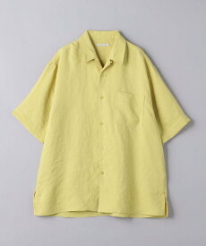 UNITED ARROWS ツイル オープンカラー ショートスリーブシャツ ユナイテッドアローズ トップス シャツ・ブラウス ネイビー ホワイト ブラウン イエロー グリーン ブルー【送料無料】