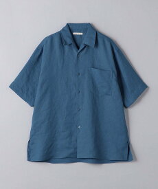 UNITED ARROWS ツイル オープンカラー ショートスリーブシャツ ユナイテッドアローズ トップス シャツ・ブラウス ネイビー ホワイト ブラウン イエロー グリーン ブルー【送料無料】